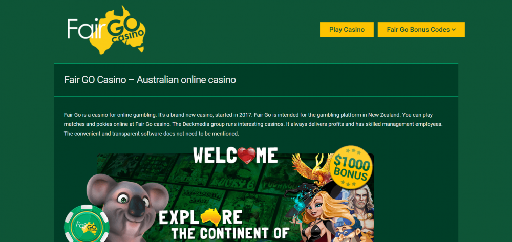 fair go casino no deposit bonus